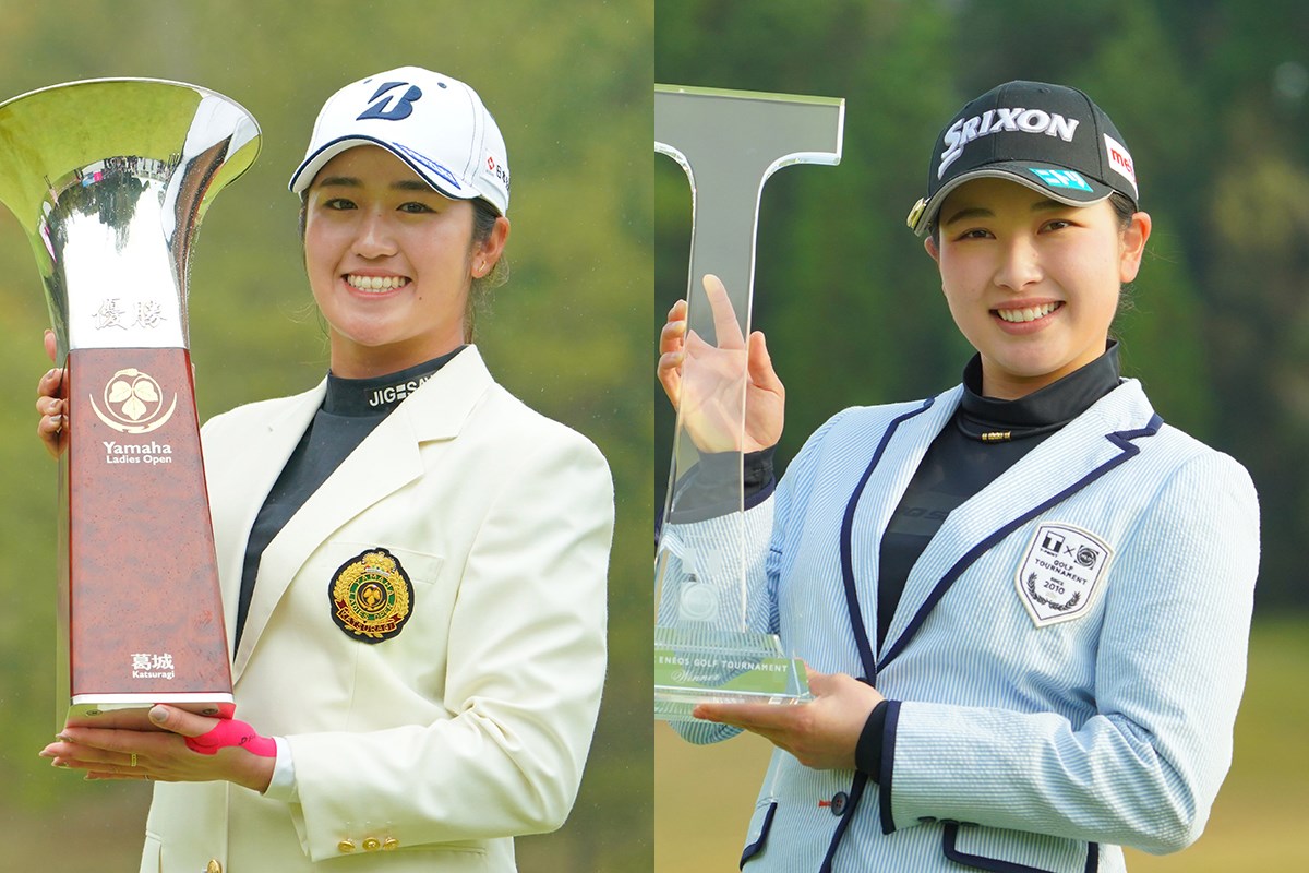 2021年 富士フイルム・スタジオアリス女子オープン 事前 稲見萌寧 小祝さくら