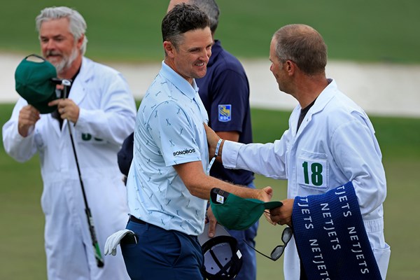 40歳のジャスティン・ローズが単独首位発進した（提供：Augusta National Golf Club）