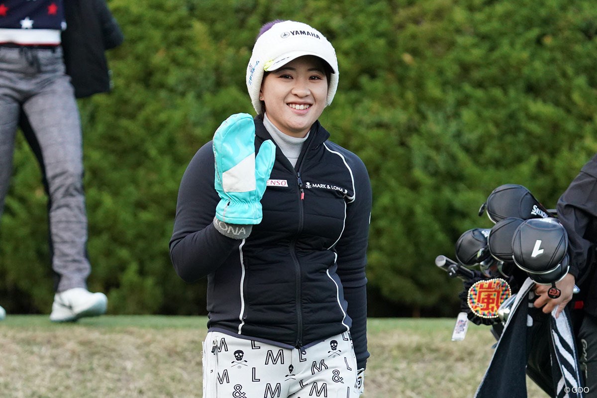 2021年 富士フイルム・スタジオアリス女子オープン 初日 永井花奈