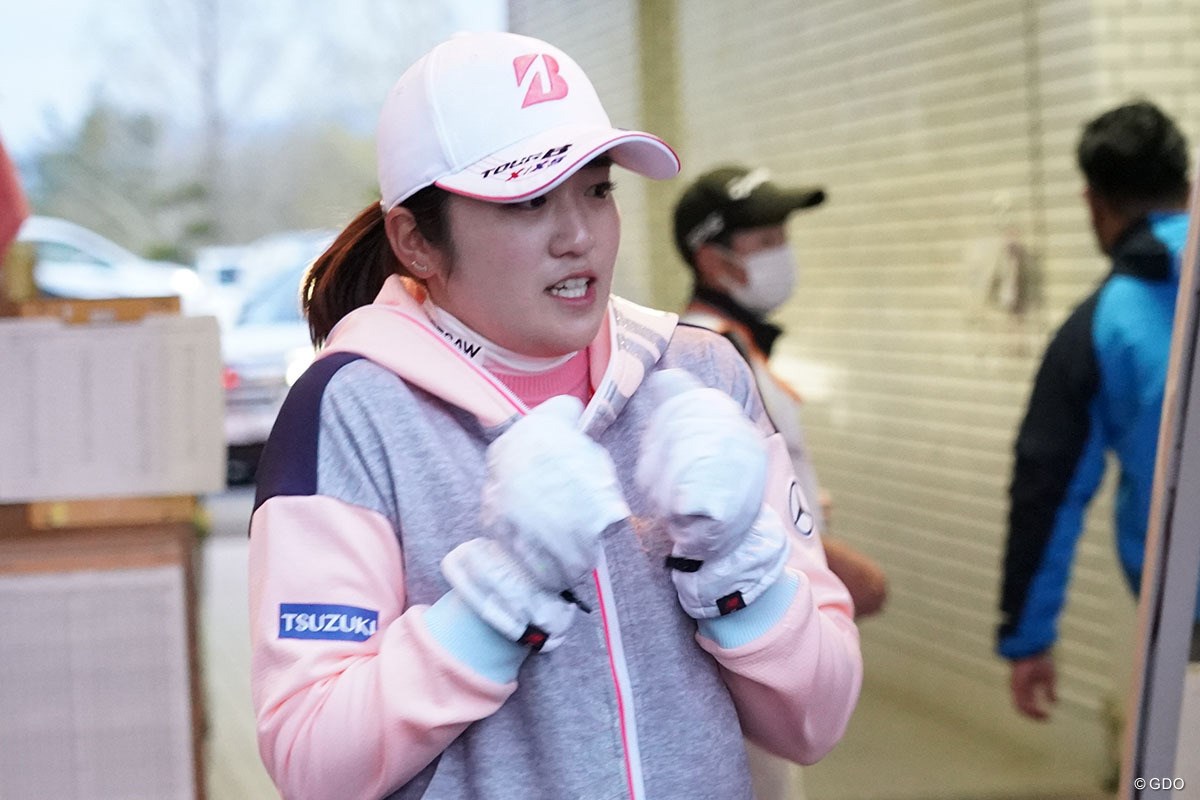2021年 富士フイルム・スタジオアリス女子オープン 初日 稲見萌寧
