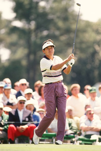 1993年「マスターズ」に出場したジョー・オザキこと尾崎直道（Augusta National/Getty Images)