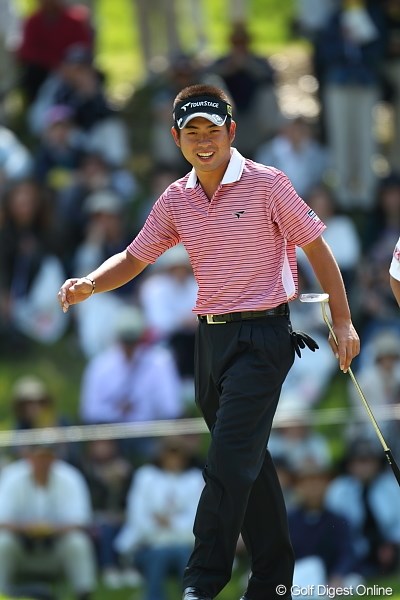 2010年 日本プロゴルフ選手権 日清カップヌードル杯 2日目 池田勇太 着実に上位で予選突破を果たした池田勇太。爆発はいつだ！？
