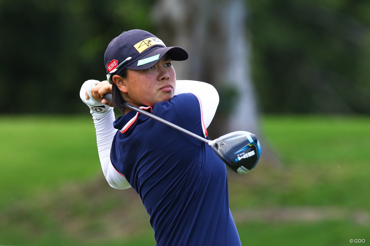 2021年 ロッテ選手権 初日 笹生優花
