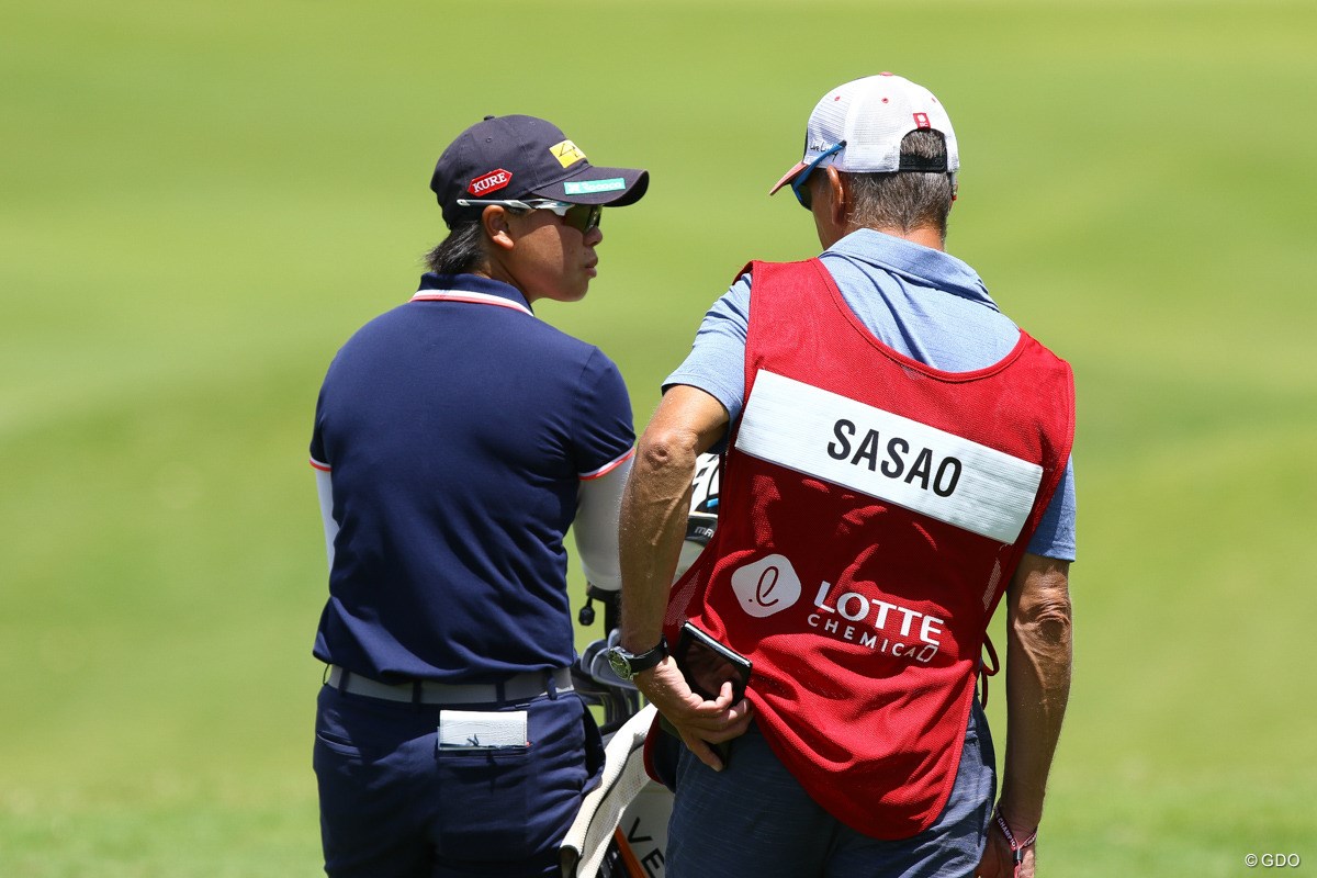 2021年 ロッテ選手権 初日 笹生優花