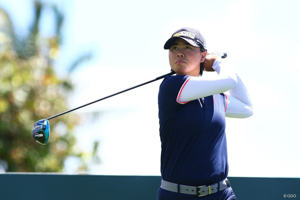 2021年 ロッテ選手権 初日 笹生優花