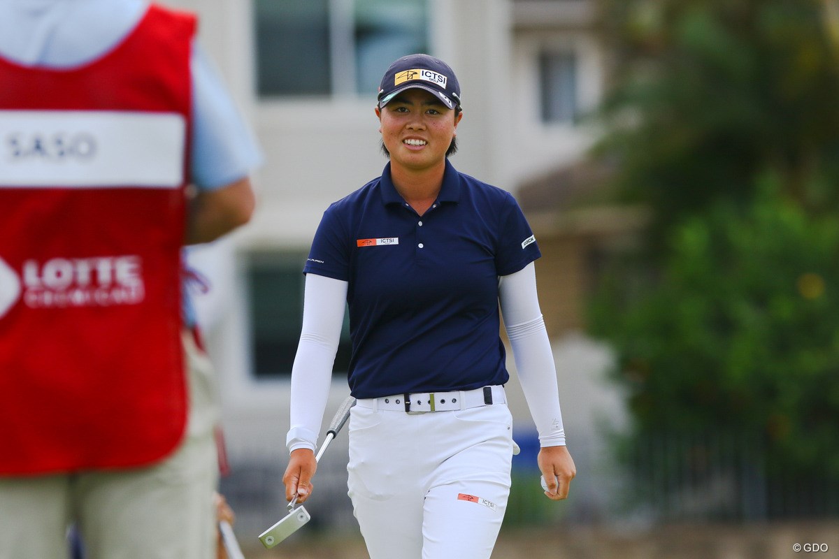 2021年 ロッテ選手権 2日目 笹生優花