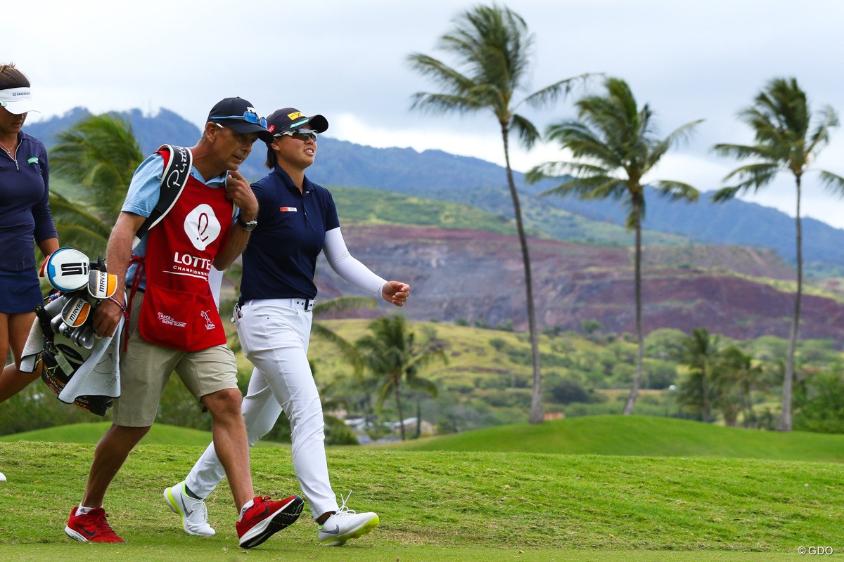 2021年 ロッテ選手権 2日目 笹生優花