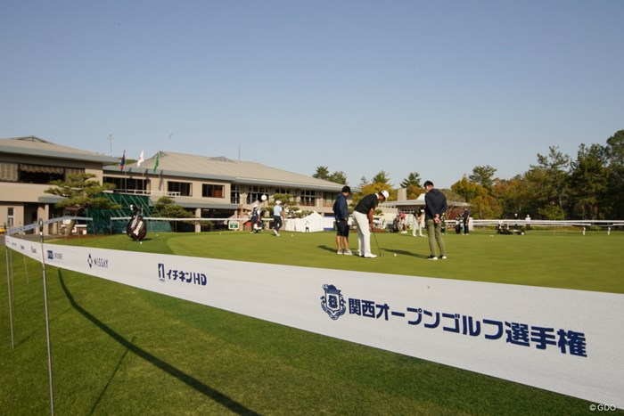 あす開幕を迎える関西オープン 2021年 関西オープンゴルフ選手権競技 事前 会場
