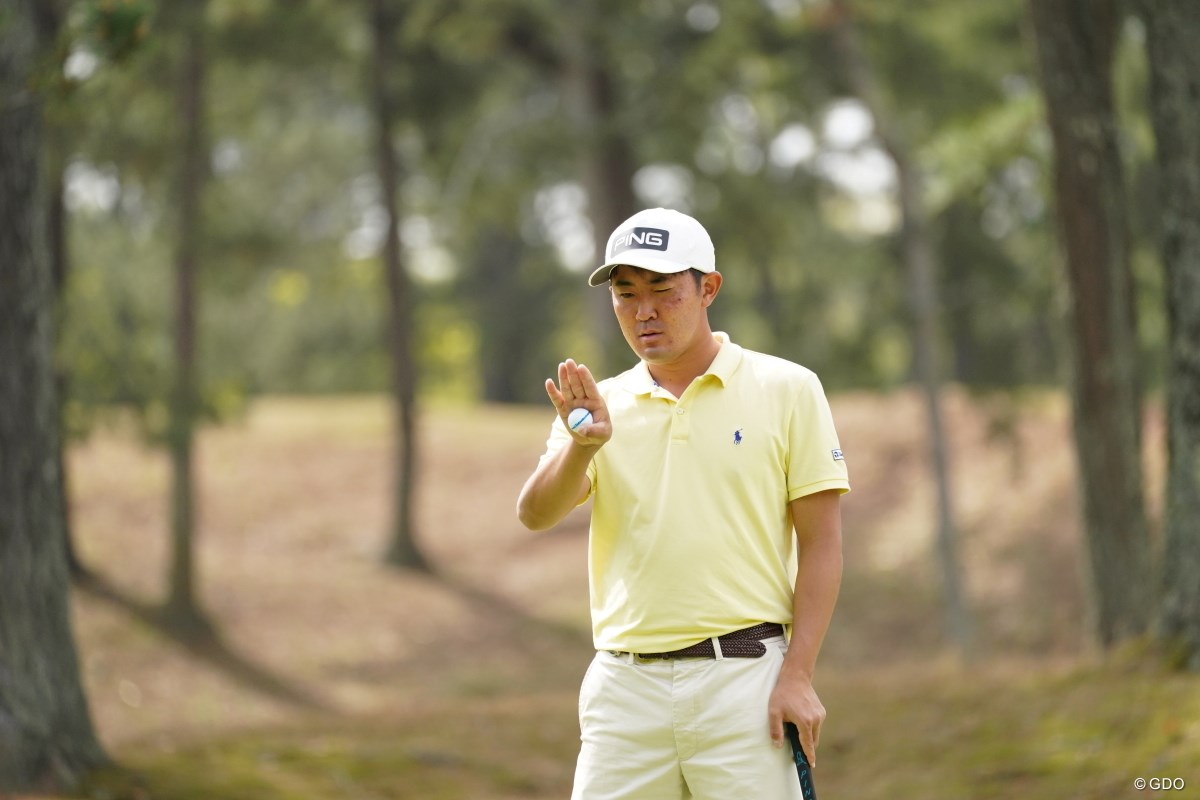 2021年 関西オープンゴルフ選手権競技 初日 金谷拓実