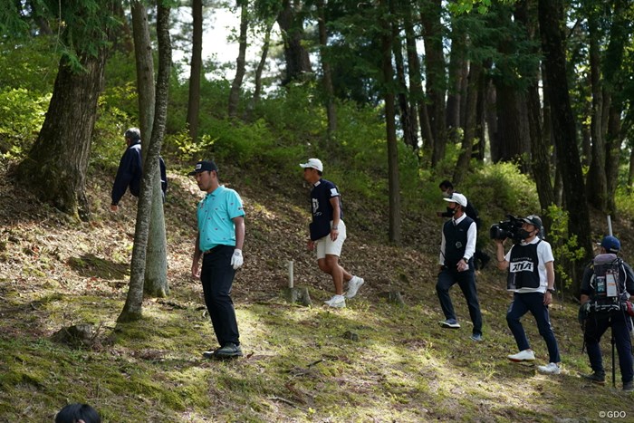 非常に酷なボールはロスト 2021年 関西オープンゴルフ選手権競技 最終日 チャン・キム