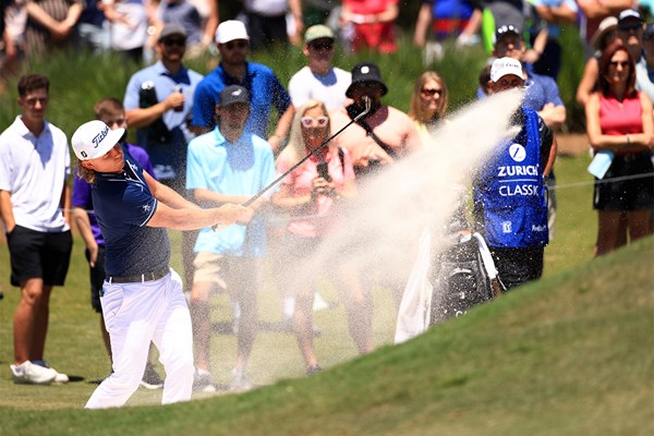 2017年大会覇者として注目され、大会2勝目を挙げたキャメロン・スミス（Mike Ehrmann/Getty Images）