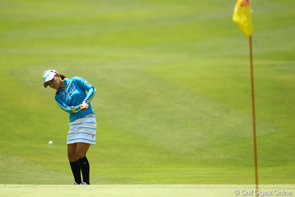 【さくら】ブログで優勝宣言！？ 首位と1打差で最終日へ