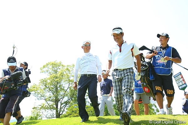 2010年 日本プロゴルフ選手権大会 日清カップヌードル杯 最終日 平塚哲二＆谷口徹