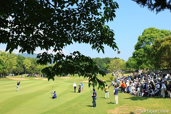 2010年 日本プロゴルフ選手権大会 日清カップヌードル杯 最終日 ギャラリー