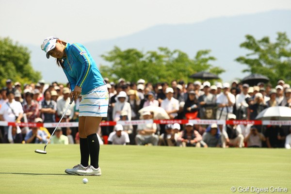 2010年 フンドーキンレディース 最終日 横峯さくら