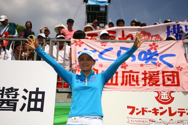 2010年 フンドーキンレディース 最終日 横峯さくら