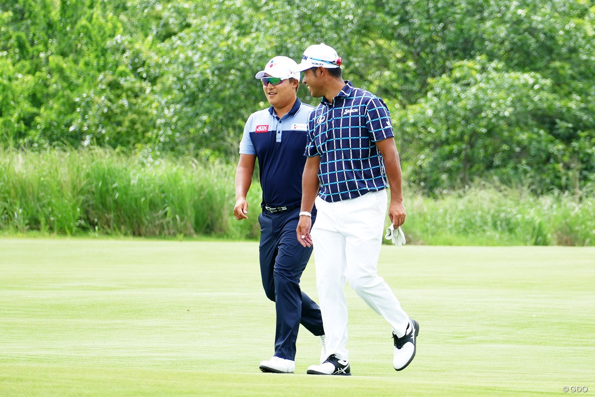 2019年 AT＆Tバイロン・ネルソン選手権 事前 イ・キョンフン 松山英樹