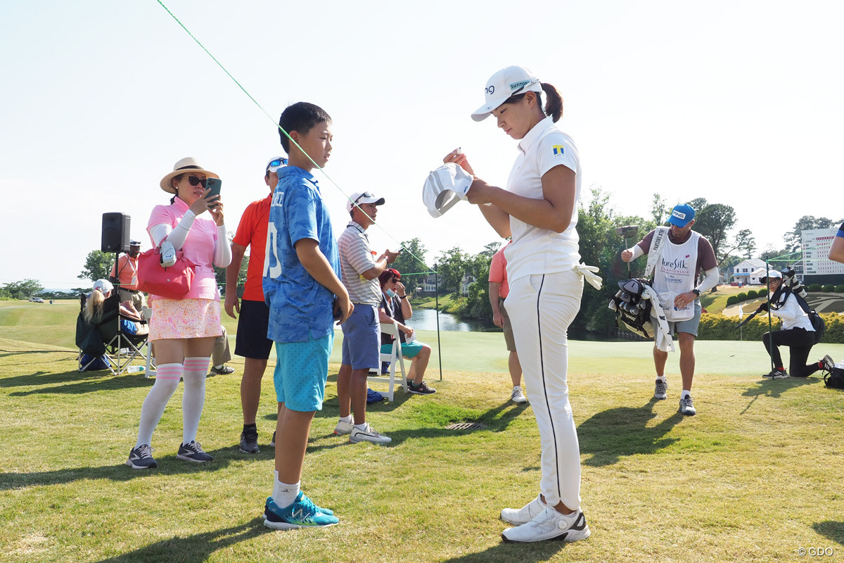 渋野日向子は前日から10打落とす「日替わりだな…ってつらくなった