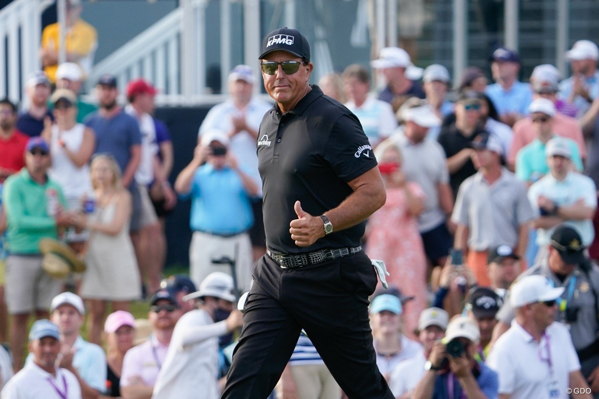 2021年 全米プロゴルフ選手権 3日目 フィル・ミケルソン