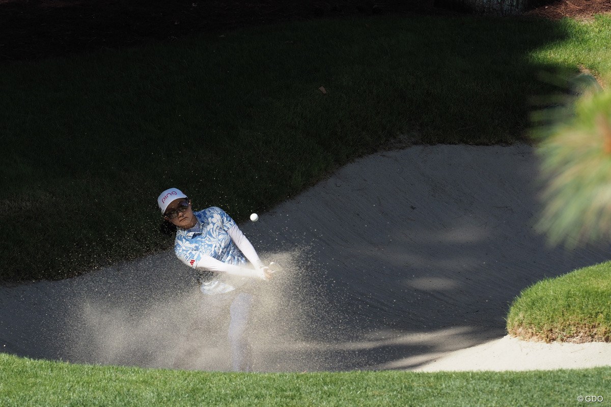 2021年 バンク・オブ・ホープLPGAマッチプレー 初日 上原彩子