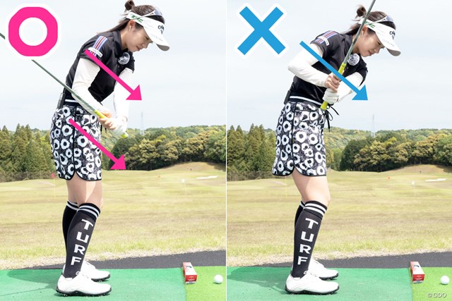 手打ちを何とかして直したい時の練習法 大江香織 女子プロレスキュー Gdo ゴルフレッスン 練習