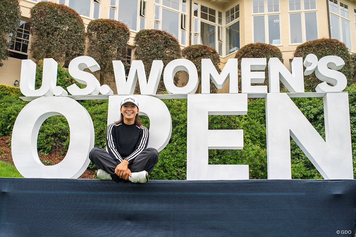 2021年 全米女子オープン  事前 渋野日向子