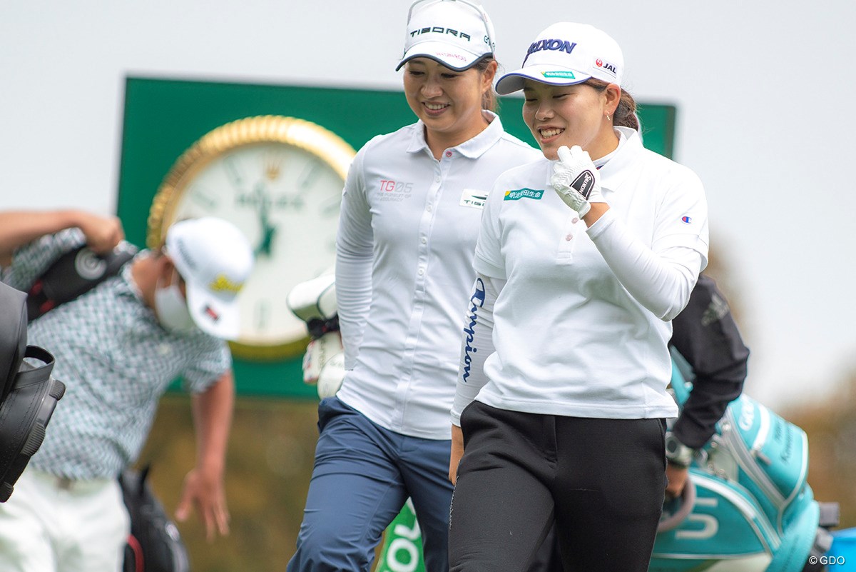 2021年 全米女子オープン  事前 勝みなみ