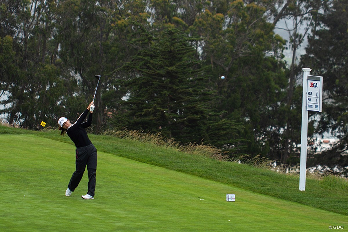 2021年 全米女子オープン 事前 渋野日向子