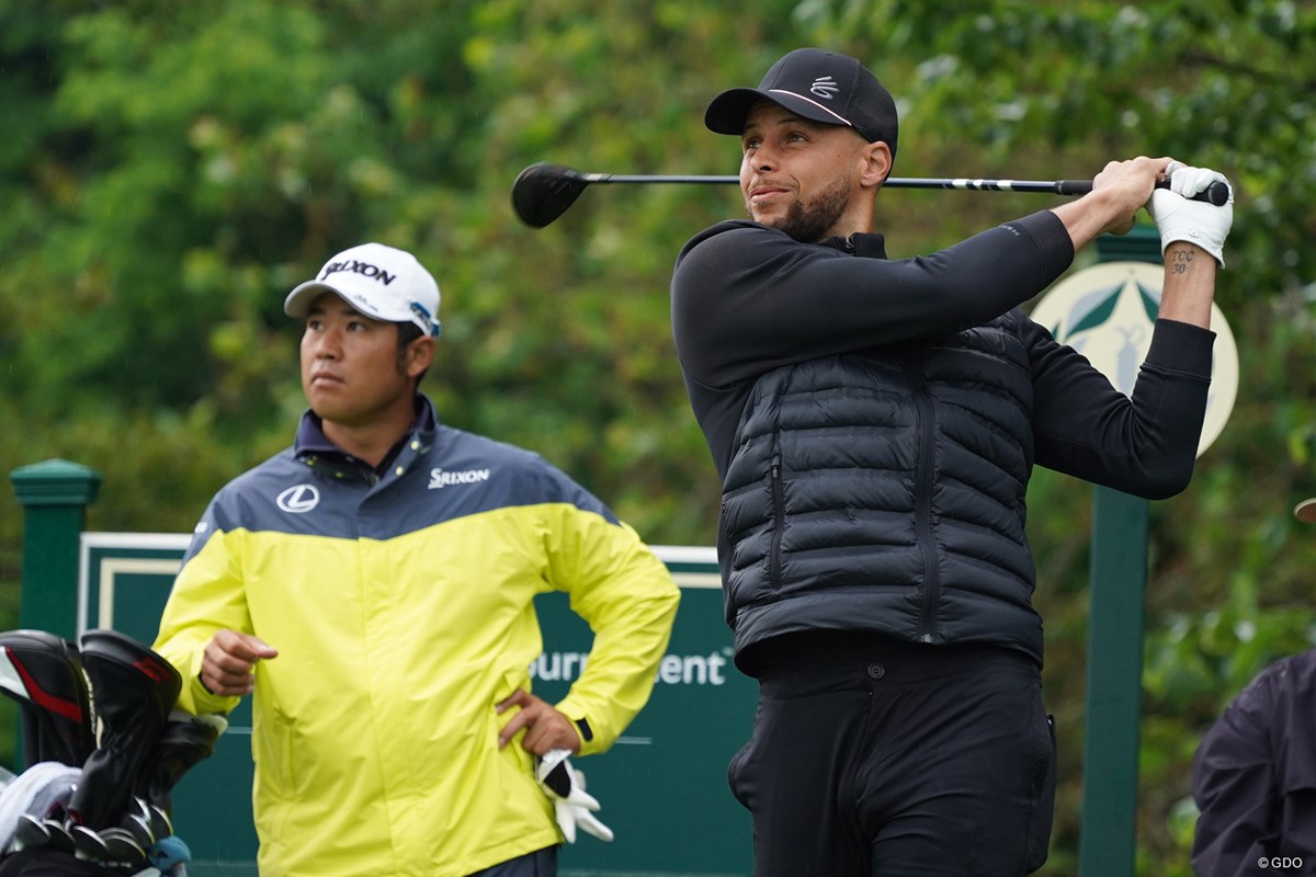 2021年 ザ・メモリアルトーナメント 事前 松山英樹 ステフィン・カリー