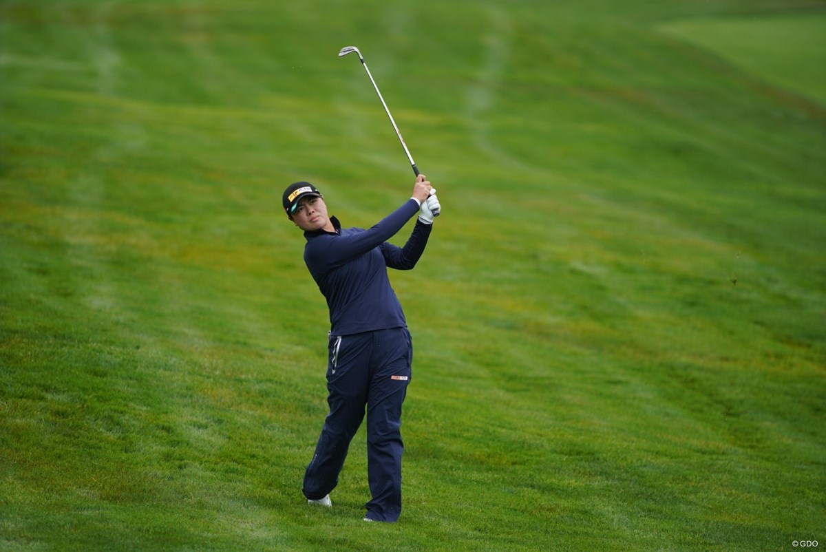 2021年 全米女子オープン 初日 笹生優花