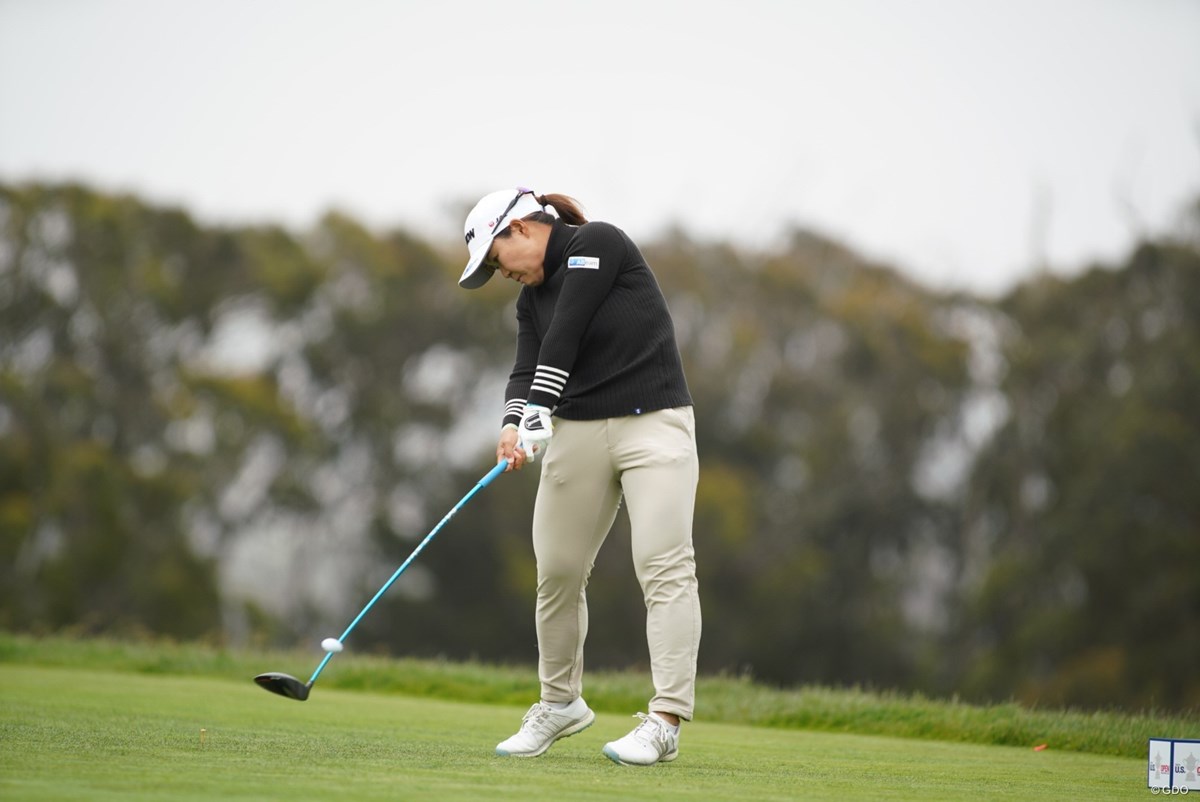 2021年 全米女子オープン 初日 畑岡奈紗