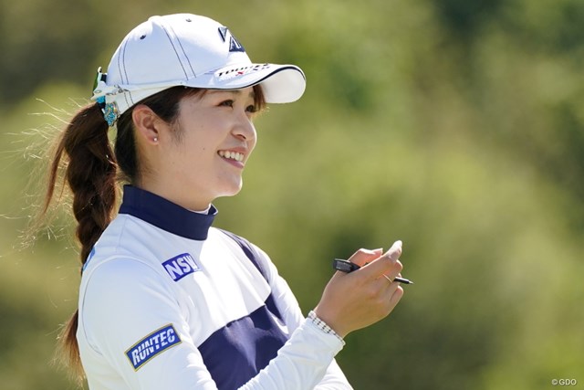 課題 それは秘密です 三ヶ島かながにらむ初優勝 国内女子ツアー Lpga Gdo ゴルフダイジェスト オンライン