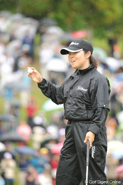 2010年 中京テレビ・ブリヂストンレディスオープン 最終日 不動裕理