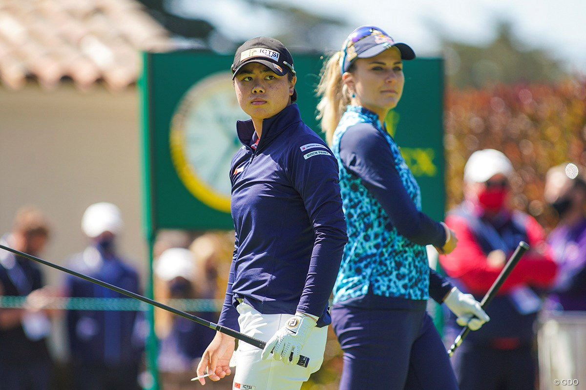 2021年 全米女子オープン 4日目 笹生優花 レクシー・トンプソン