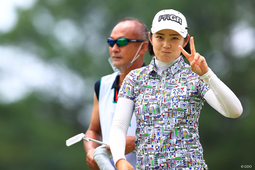 かわいいが怖いをかき消した 21年 宮里藍サントリーレディスオープンゴルフトーナメント 2日目 辻梨恵 フォトギャラリー Gdo