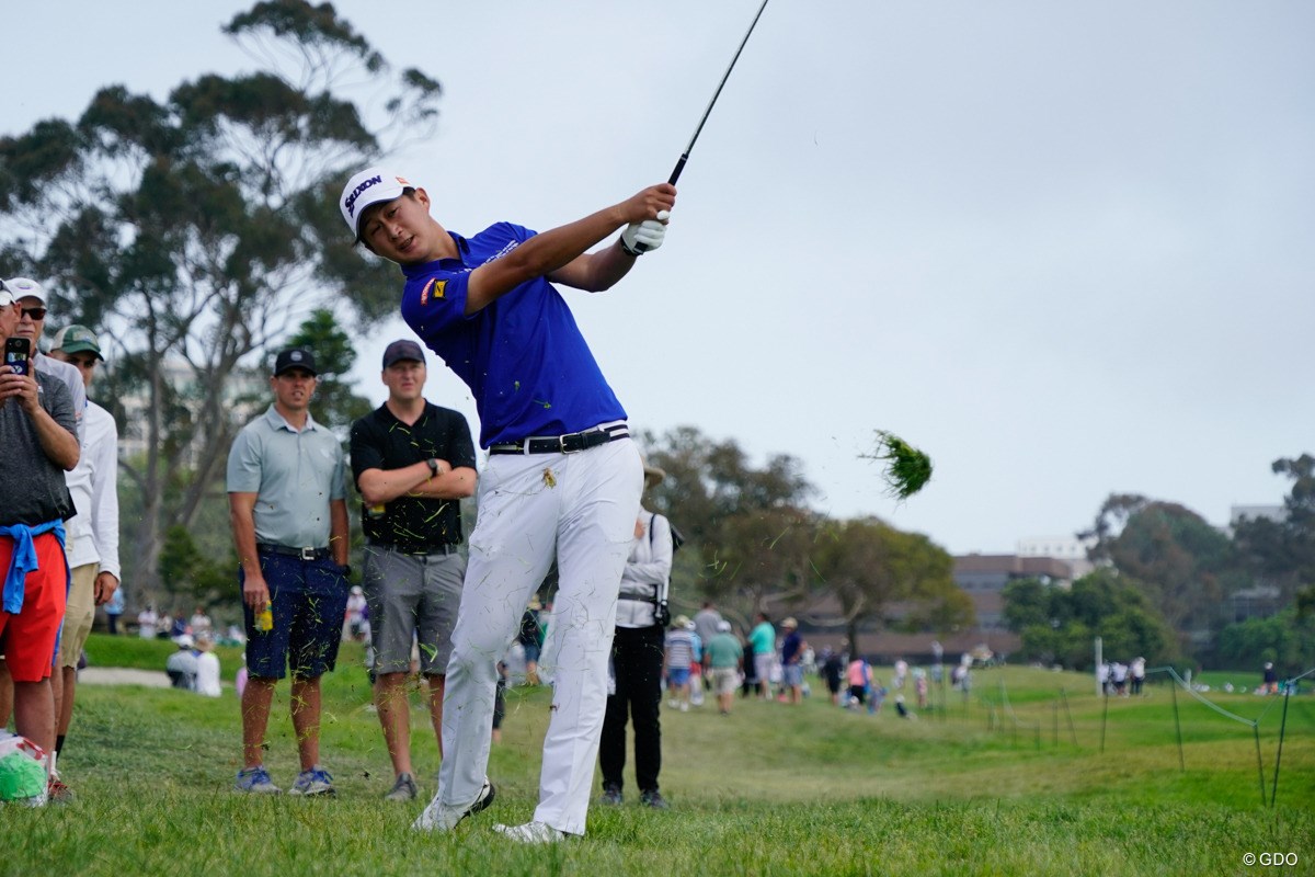 2021年 全米オープン 初日 星野陸也