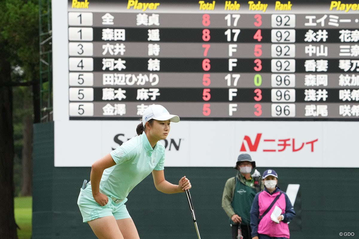 2021年 ニチレイレディス  2日目 森田遥