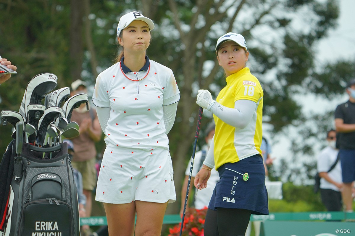 2021年 アース・モンダミンカップ 3日目 菊地絵理香 西郷真央