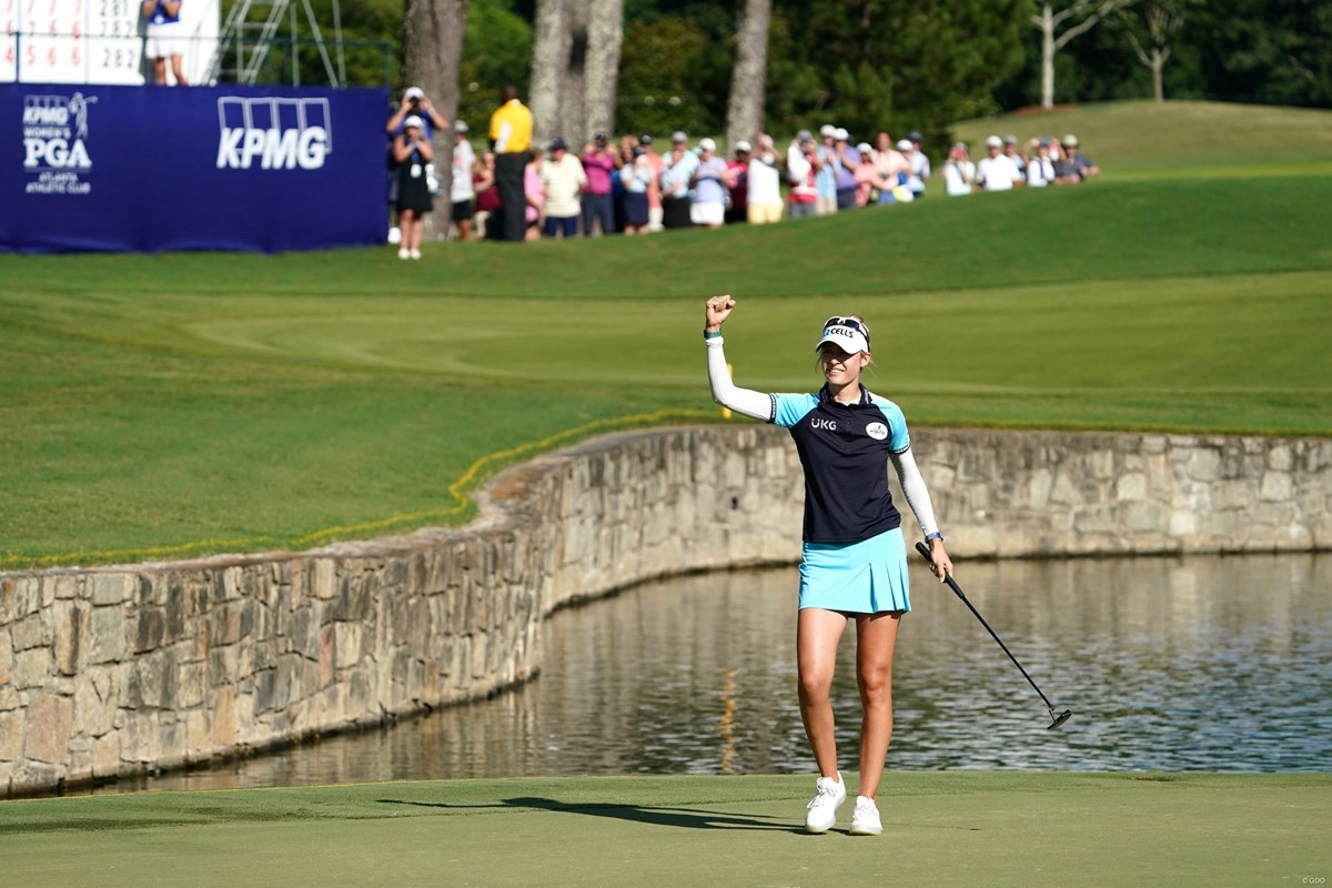 2021年 KPMG全米女子プロゴルフ選手権 最終日 ネリー・コルダ
