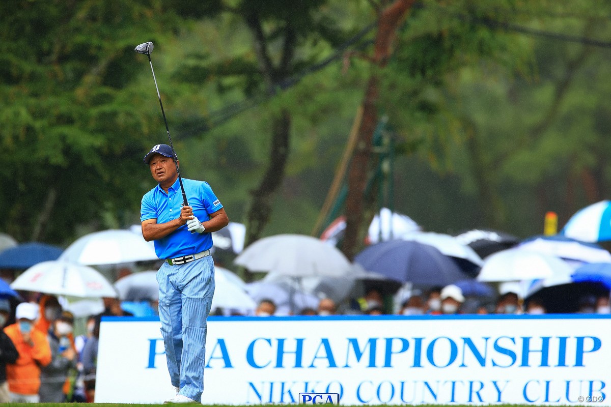 2021年 日本プロゴルフ選手権大会 初日 倉本昌弘