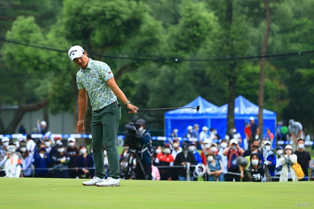 ドライバーは長いがパターは短い 石川遼は2日目も 今季最高順位 国内男子ツアー Jgto Gdo ゴルフダイジェスト オンライン