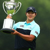 22歳のキム・ソンヒョンがツアー初優勝をメジャータイトルで飾った 2021年 日本プロゴルフ選手権大会  最終日 キム・ソンヒョン
