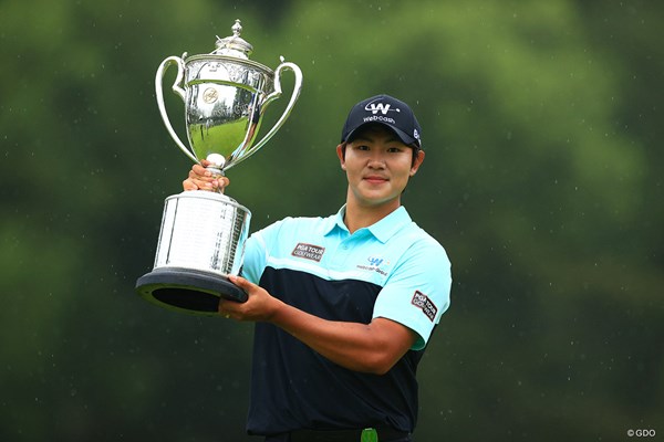 2021年 日本プロゴルフ選手権大会  最終日 キム・ソンヒョン 22歳のキム・ソンヒョンがツアー初優勝をメジャータイトルで飾った