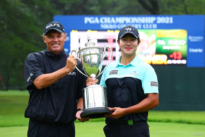 二人ともおめでとうございます 2021年 日本プロゴルフ選手権大会 最終日 キム・ソンヒョン