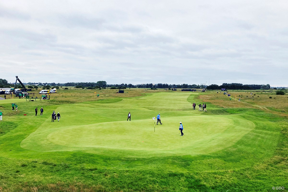 2021年 全英オープン 事前 ロイヤルセントジョージズGC 15番ホール