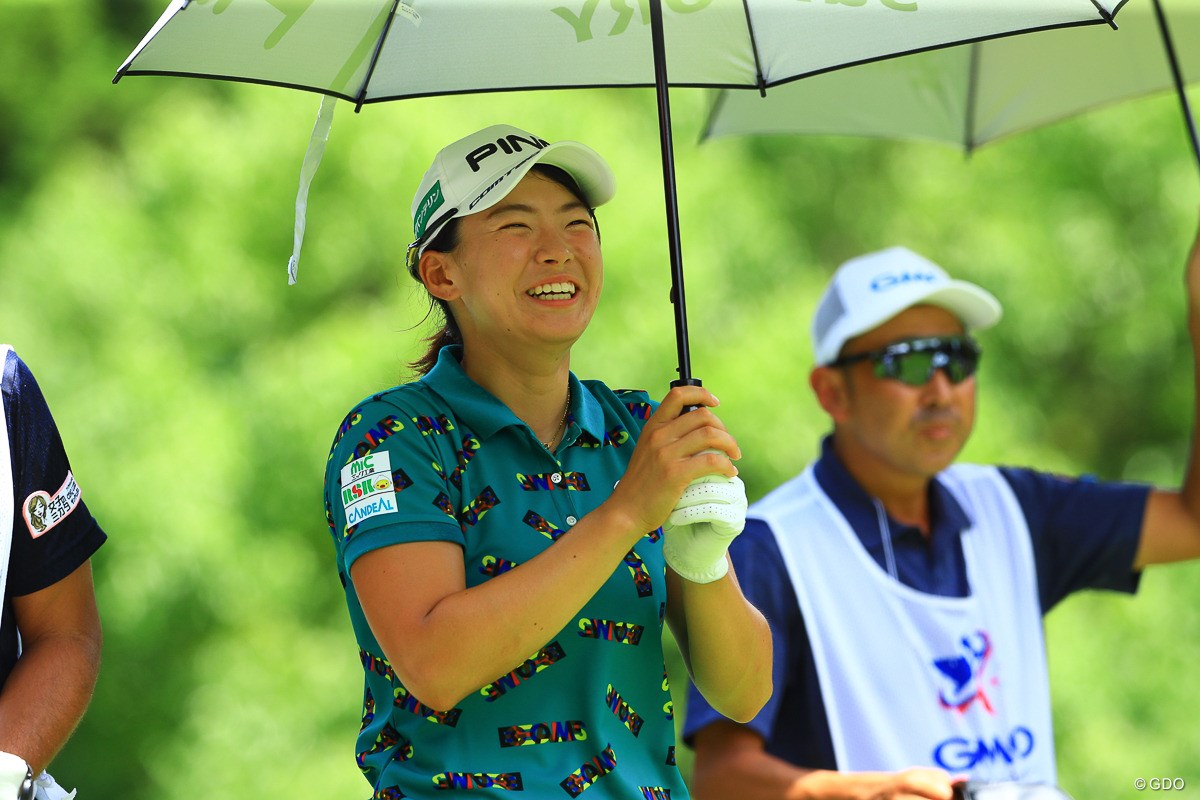 2021年 GMOインターネット・レディース サマンサタバサグローバルカップ 初日 渋野日向子