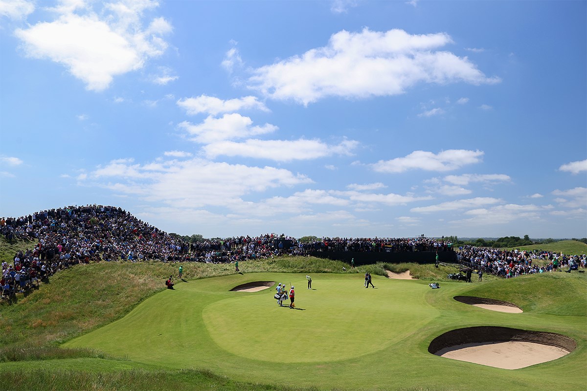 2021年 全英オープン  2日目 全英オープン ロイヤルセントジョージズGC
