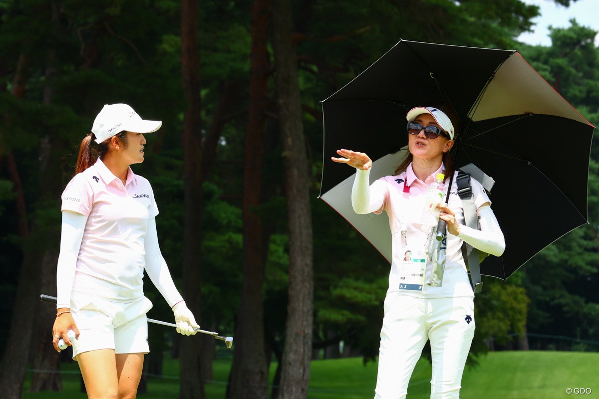 2021年 東京五輪 事前 稲見萌寧 服部道子