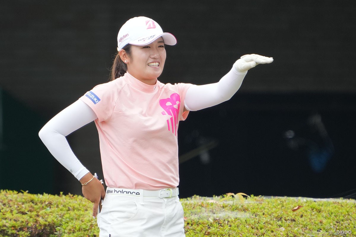 2021年 楽天スーパーレディース 事前 稲見萌寧