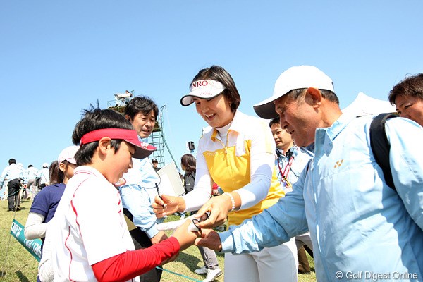 2010年 ヨネックスレディスゴルフトーナメント 最終日 全美貞